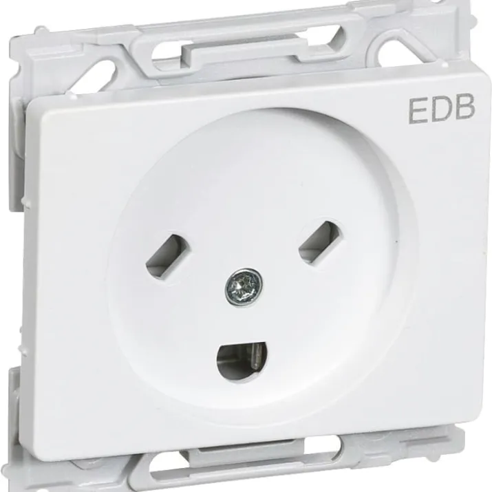 10 stk LK Opus 66 EDB Stikkontakt m/jord