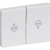 10 stk LK Opus 66 tangent for jalousiafbryder, 1 modul, hvid