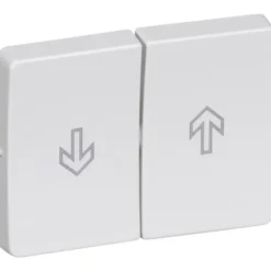 10 stk LK Opus 66 tangent for jalousiafbryder, 1 modul, hvid