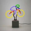 4 stk Locomocean Cykel neonskilt