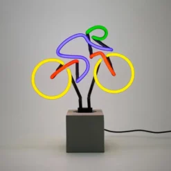 4 stk Locomocean Cykel neonskilt