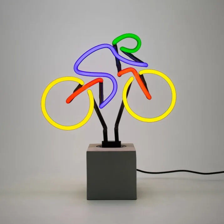 4 stk Locomocean Cykel neonskilt