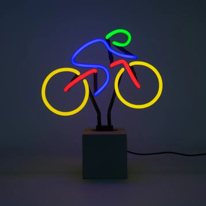 4 stk Locomocean Cykel neonskilt