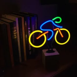 4 stk Locomocean Cykel neonskilt