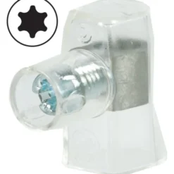 100 stk Sampro samlemuffe enkelt, TX10, 2,5 mm²