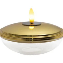 6 stk Sirius Lia genopladelig lys, guld