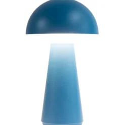 4 stk Sirius Sam genopladelig bordlampe, blå