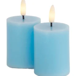 10 stk Sirius Sille LED bloklys, batteri, blå