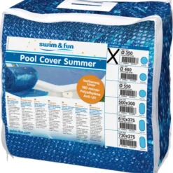 3 stk Swim & Fun termo poolcover til rund pool, Ø350 cm