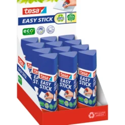 12 stk Tesa Ecologo easystick limstift, 25 gram