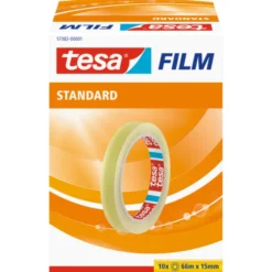10 stk Tesa Film kontortape, 15 mm, 66 meter