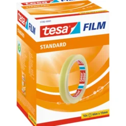 10 stk Tesa Film kontortape, 15 mm, 66 meter