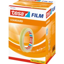 10 stk Tesa Film kontortape, 15 mm, 66 meter
