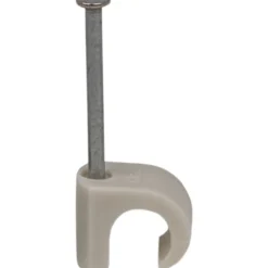 100 stk Tillex kabelclips 7-10/30 mm, grå
