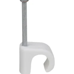 100 stk Tillex kabelclips 8-12/30 mm, hvid
