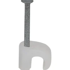 100 stk Tillex kabelclips 3-5/16 mm, natur