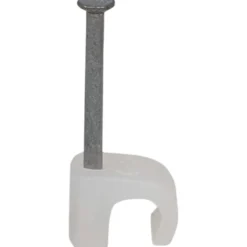 100 stk Tillex kabelclips 4-6/20 mm, natur