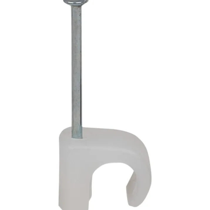 100 stk Tillex kabelclips 5-7/20 mm, natur