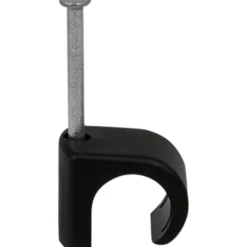 100 stk Tillex kabelclips 10-14/30 mm, sort