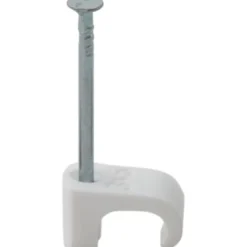 100 stk Tillex kabelclips 3x5/20 mm, natur