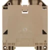 10 stk Weidmüller WDU gennemgangsklemme, beige, 70N/35 mm²