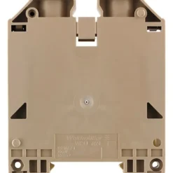 10 stk Weidmüller WDU gennemgangsklemme, beige, 70N/35 mm²