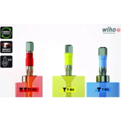 6 stk Wiha T-slagbits 25mm, torx 15