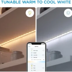 6 stk Wiz LED strip, 1 meter, forlængersæt