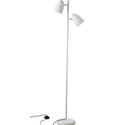 Superliving Dynamo Twin gulvlampe, hvid