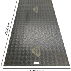 Sydvesta køreplade, plast, 200 x 110 cm