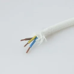TBI stofledning, 3G0,75 mm², hvid, metervare