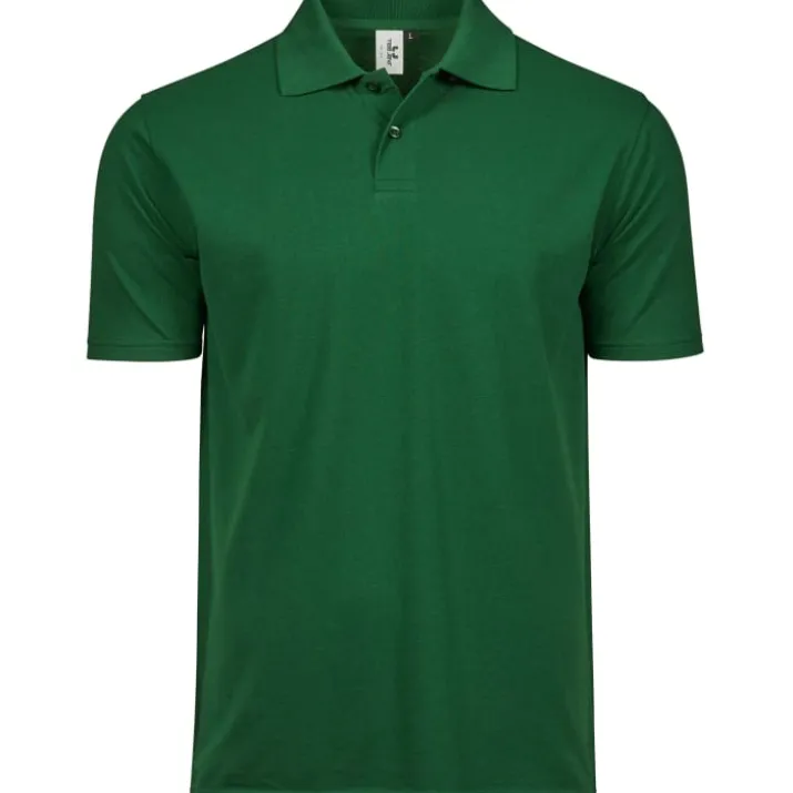 Tee Jays Power poloshirt, grøn, str. S
