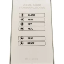 Teletec ABDL 5000 brandalarm pakke m/ detektor, magnet og afbryder