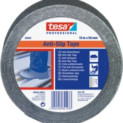 Tesa skridsikker tape, sort, 50 mm, 15 meter