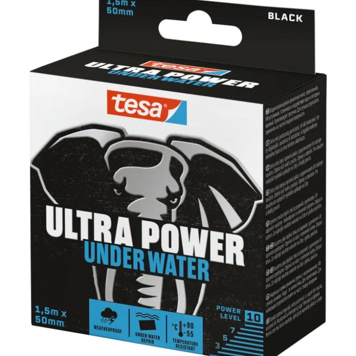 Tesa Ultra power under water reparationstape, 50 mm, 1,5 meter