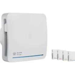 Thermex Ecoair badventilator, timer, Ø100 mm, hvid