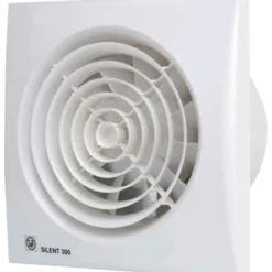 Thermex Silent 300CHRZ badventilator, fugtstyring, timer, Ø150 mm, hvid