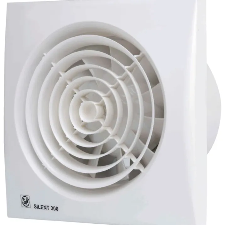 Thermex Silent 300CZ badventilator, Ø150 mm, hvid