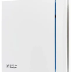 Thermex Silent 100 Design badventilator, fugtstyring, timer, Ø100 mm, hvid