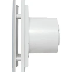Thermex Silent 100 Design CRZ badventilator, timer, Ø100 mm, hvid