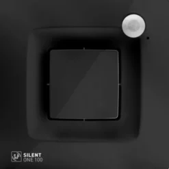 Thermex Silent One badventilator, Ø100 mm, sort