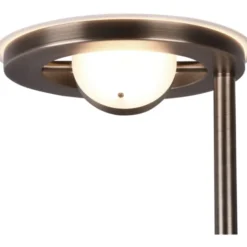 Trio Lighting Barrie gulvlampe, messing