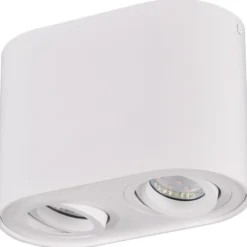 Trio Lighting Cookie påbygningsspot, 2 spots, hvid