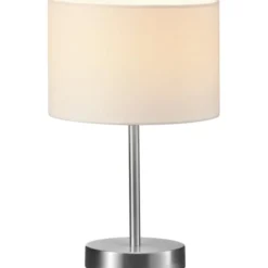 Trio Lighting Hotel bordlampe, hvid, 20 cm