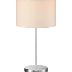 Trio Lighting Hotel bordlampe, hvid, 55 cm