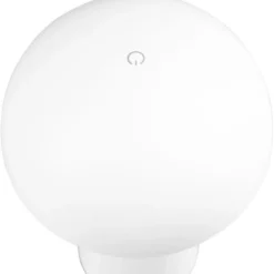 Trio Lighting Lennon genopladelig bordlampe, hvid