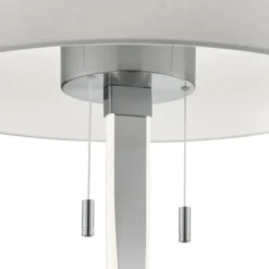 Trio Lighting Nandor gulvlampe, stål