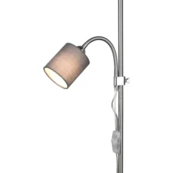 Trio Lighting Owen gulvlampe, grå