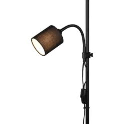 Trio Lighting Owen gulvlampe, sort
