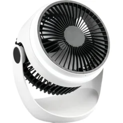 Trio Lighting Tempest bordventilator med lys